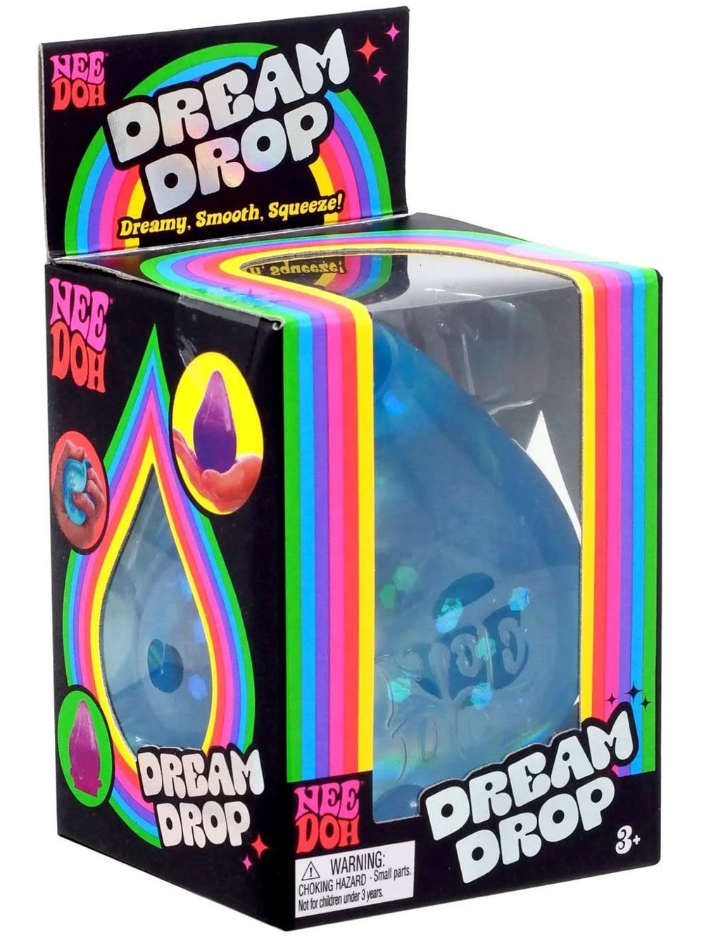 NeeDoh Blue Dreamdrop Squishy Fidget Toy NWT